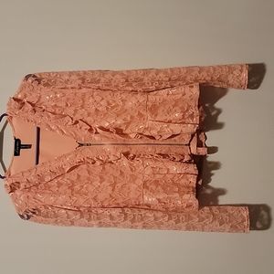 Love University lace blouse